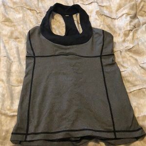 Black & grey lululemon athletic tank